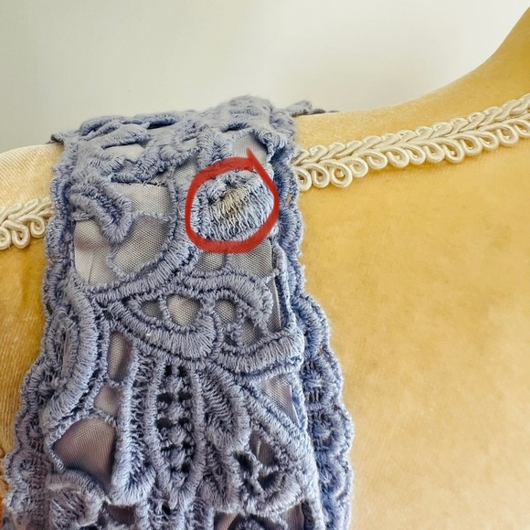 Shoshanna Pastel Purple Lavender Nyla Lace dress - Picture 7 of 7